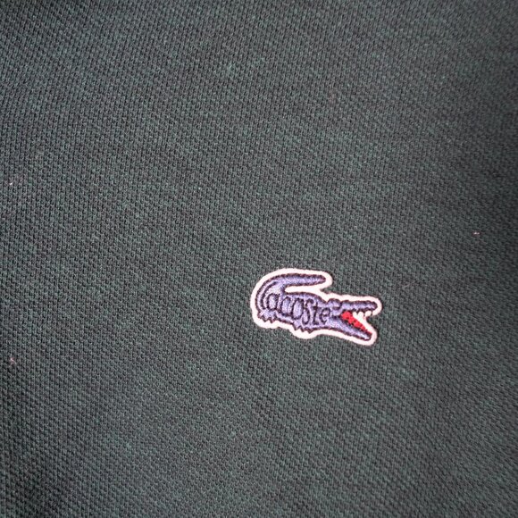 Forest Green Lacoste Polo, JCrew collab, size medium - Picture 3 of 6